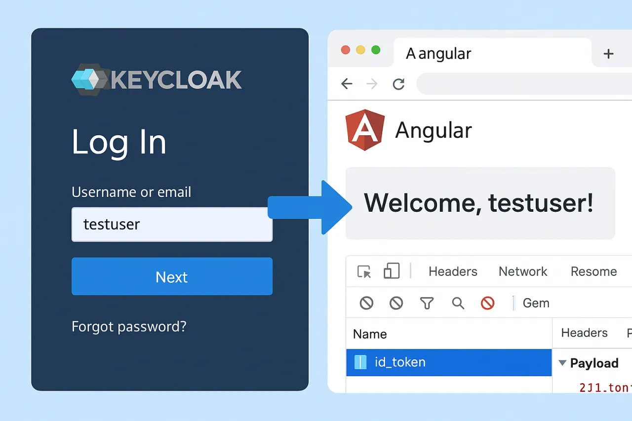 【前編】Keycloak × Angular を使用したログイン機能付きフロントエンド環境構築